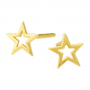 Kolczyki złote Gwiazdy 333