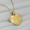 Naszyjnik Złote Serce Miłości 585